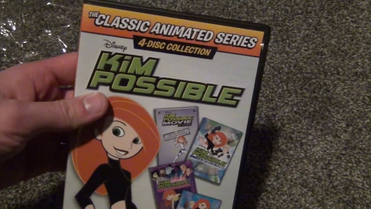 Kim Possible The Classic Animated Series Movie Collection DVD Unboxing