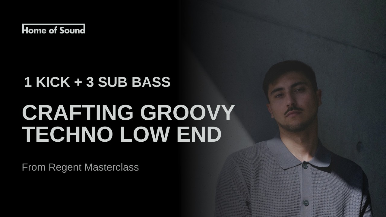 Regent shows how to craft low end: 1 kick and 3 subs (Regent Home of Sound production masterclass)