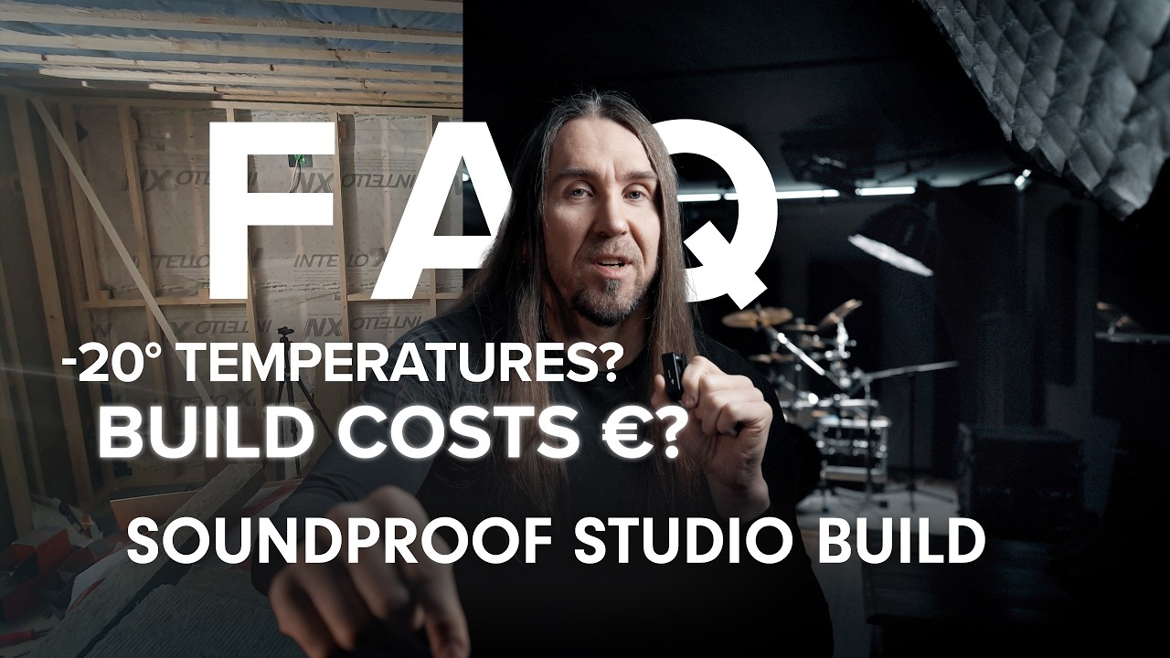 DIY Soundproof Drum Studio Q&A | Garage Conversion Build