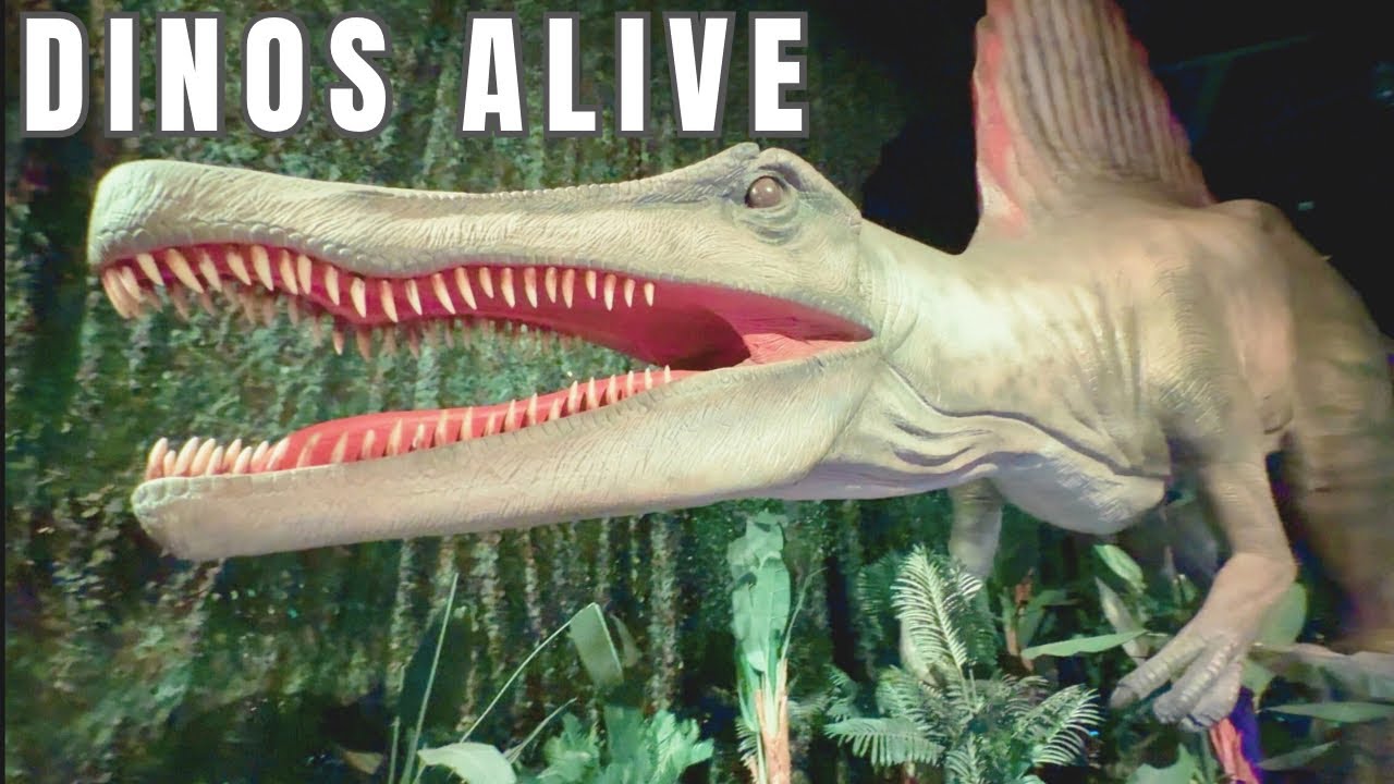 DINOS ALIVE! The Most Epic 4K Dinosaur Experience in Toronto 🇨🇦