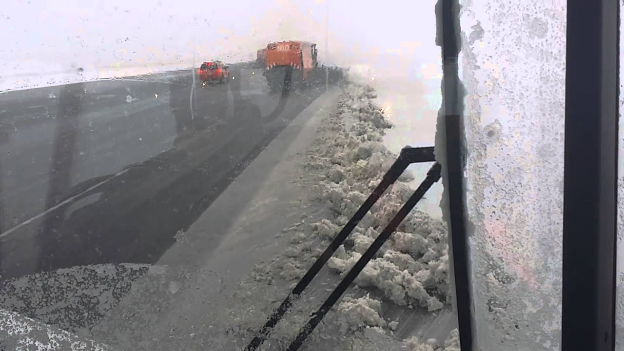 Ride-along, Runway/Taxiway Snow Removal - Toronto Pearson Airport (YYZ) 12 March 2014