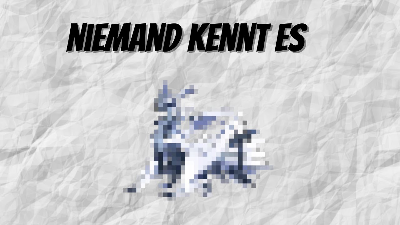 Das Pokemon das nicht mehr Existiert...