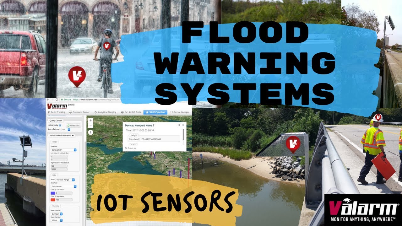 Flood Warning Systems and Water Level Monitoring with IoT Sensors