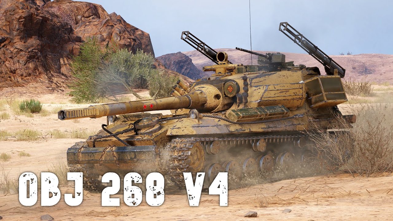 World of Tanks Object 268 Version 4 - 5 Kills 11,2K Damage