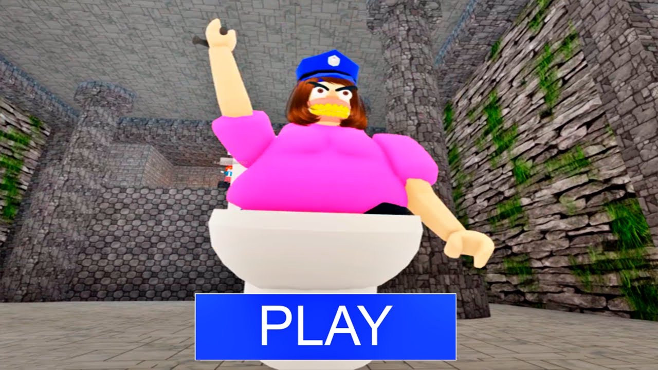 🚽BARNIE's PRISON ESCAPE 2 | NEW OBBY ROBLOX GAMEPLAY