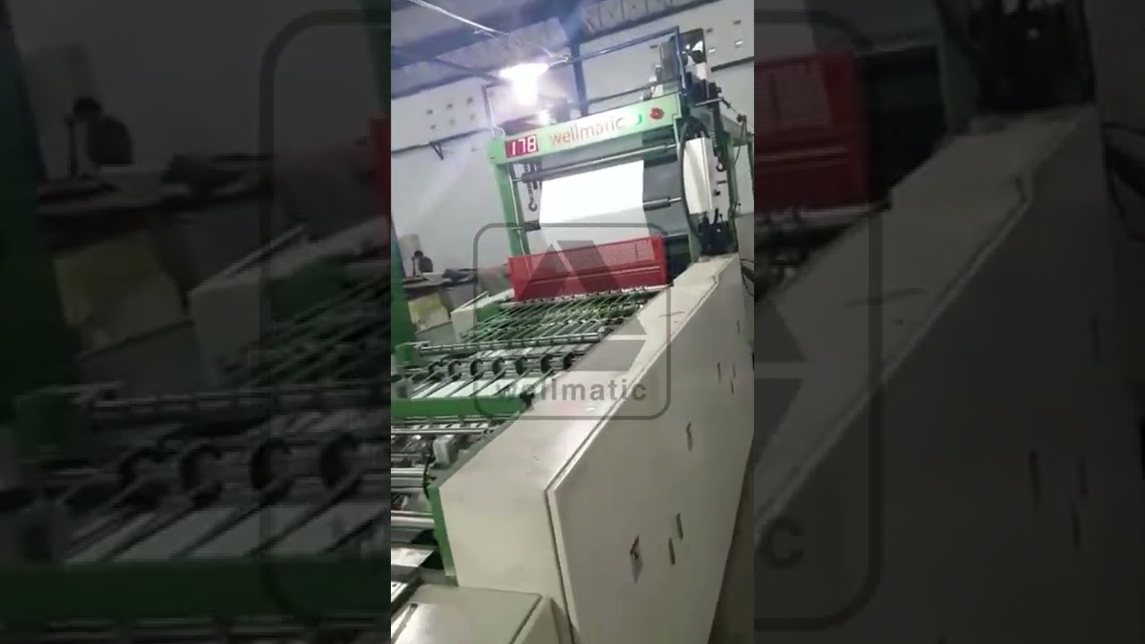 WM 1020 B Semi Automatic Exercise Book Machine