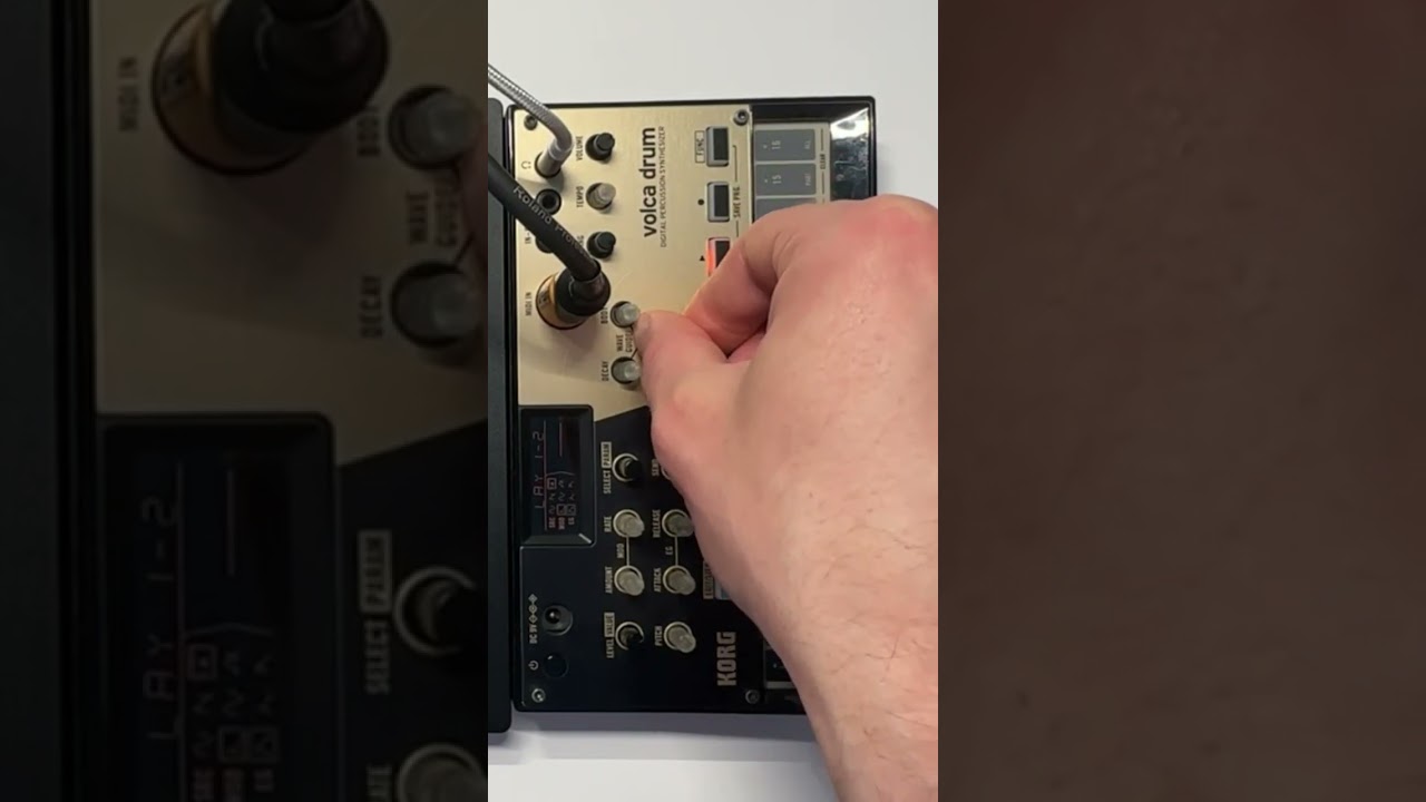 Wrecking my #volcadrum #korg #korgvolca #breakcore #idm #shorts