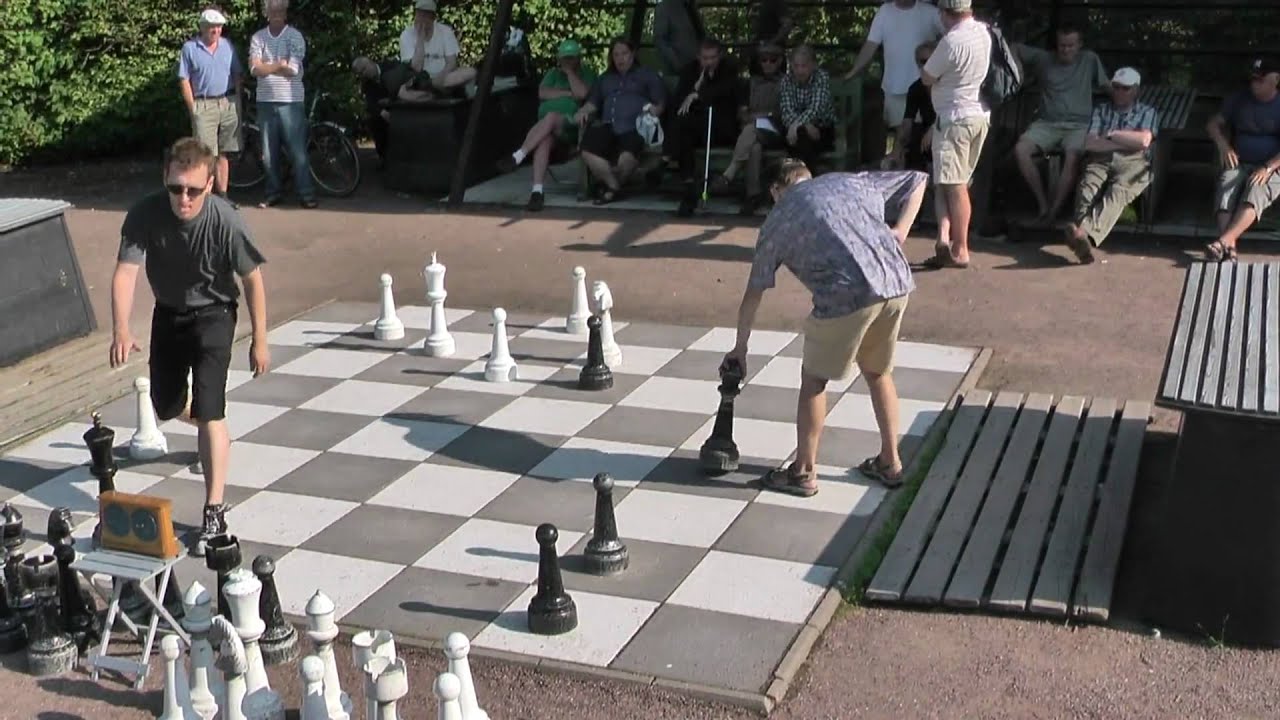 Outdoor Chess Game Lehtisalo-Heikkinen