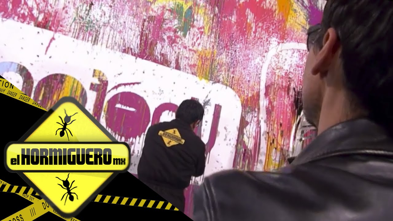 CD9 ¿Así como cantan pintan? Disparando globos con pintura