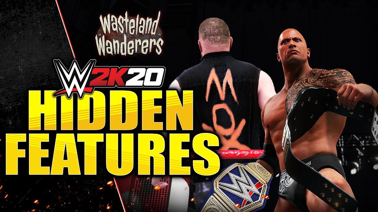WWE 2K20 - HIDDEN FEATURES You Might Not Know! (DLC & Update Tease, Real Life Botch, & More)