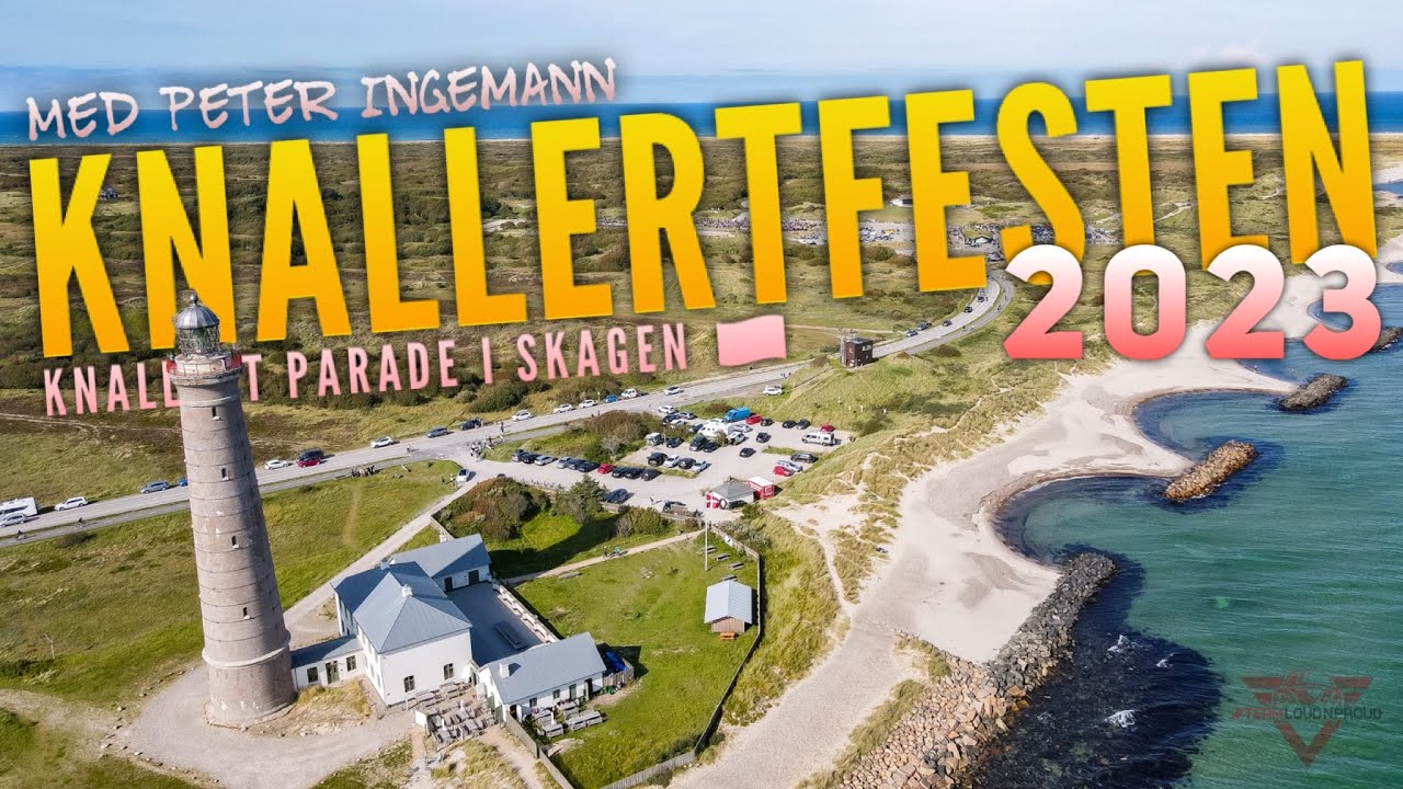 Knallertfesten 2023 med Peter Ingemann, Knallertoptog i Skagen, #TeamLoudnProud