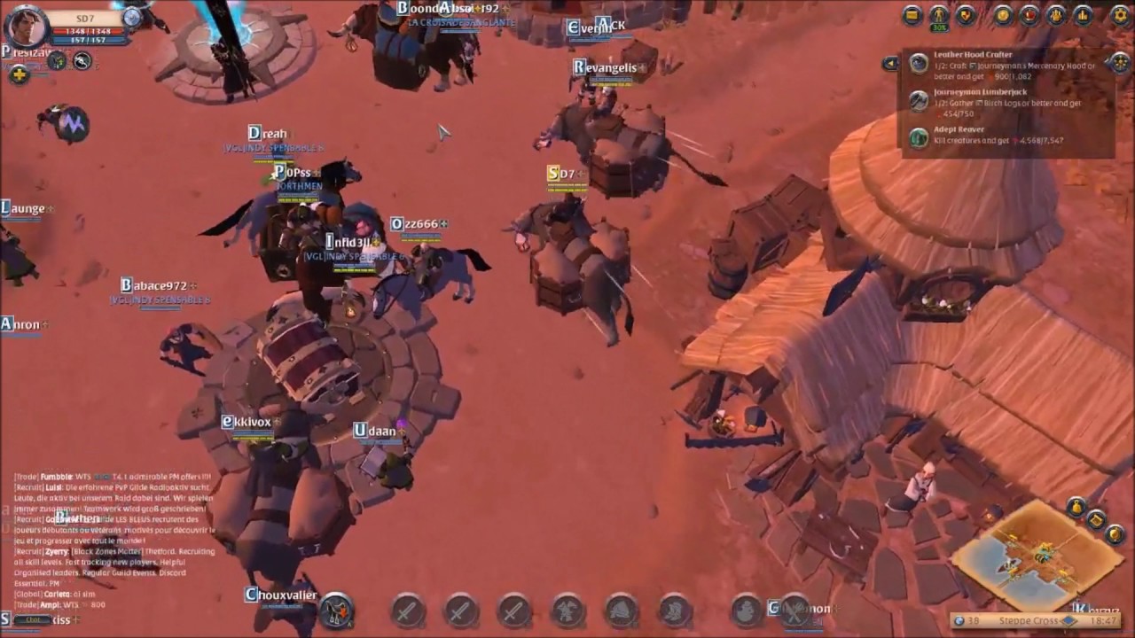 Albion Online - Island Progress