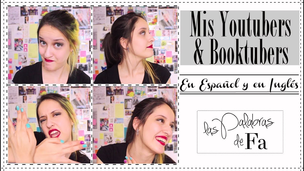 Palabras Sobre: Booktubers & Youtubers