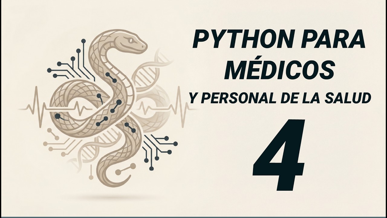 Python para médicos y personal de la salud 4/4