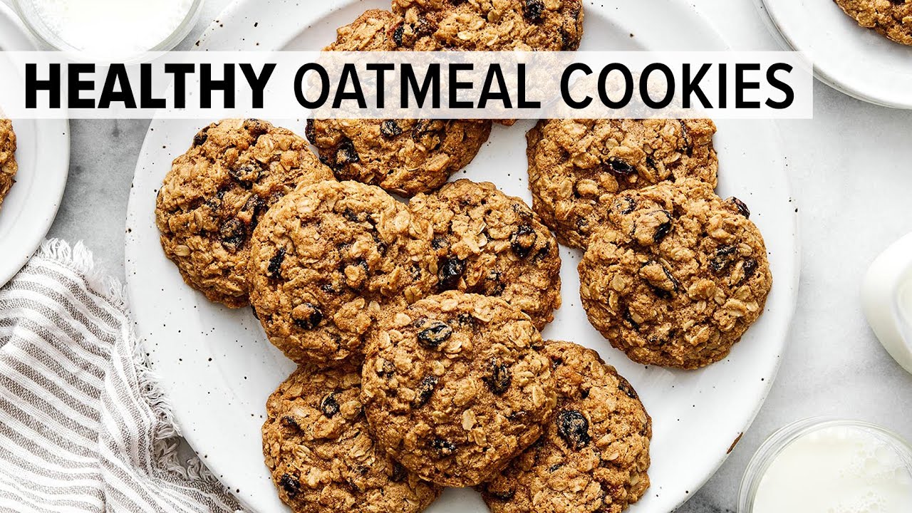 HEALTHY OATMEAL COOKIES you won't feel guilty about!