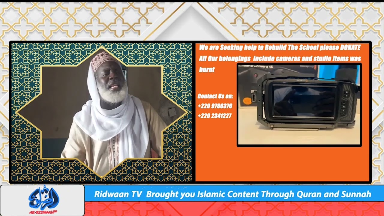 Dr Alhagie Kemo Ndour Weekly Tafsirul-Qur'an Suratu Al-imran 57 from Ayah 153