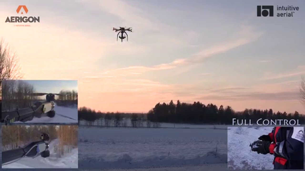 AERIGON by Intuitive Aerial - Two Motor (Opposite Sides) Failure Safety Test