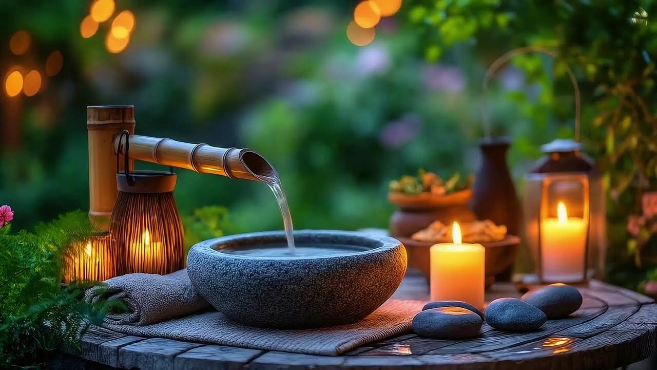 Peaceful Sleep Music || Healing Piano & Nature Water Sounds for Anxiety Relief & Deep Rest