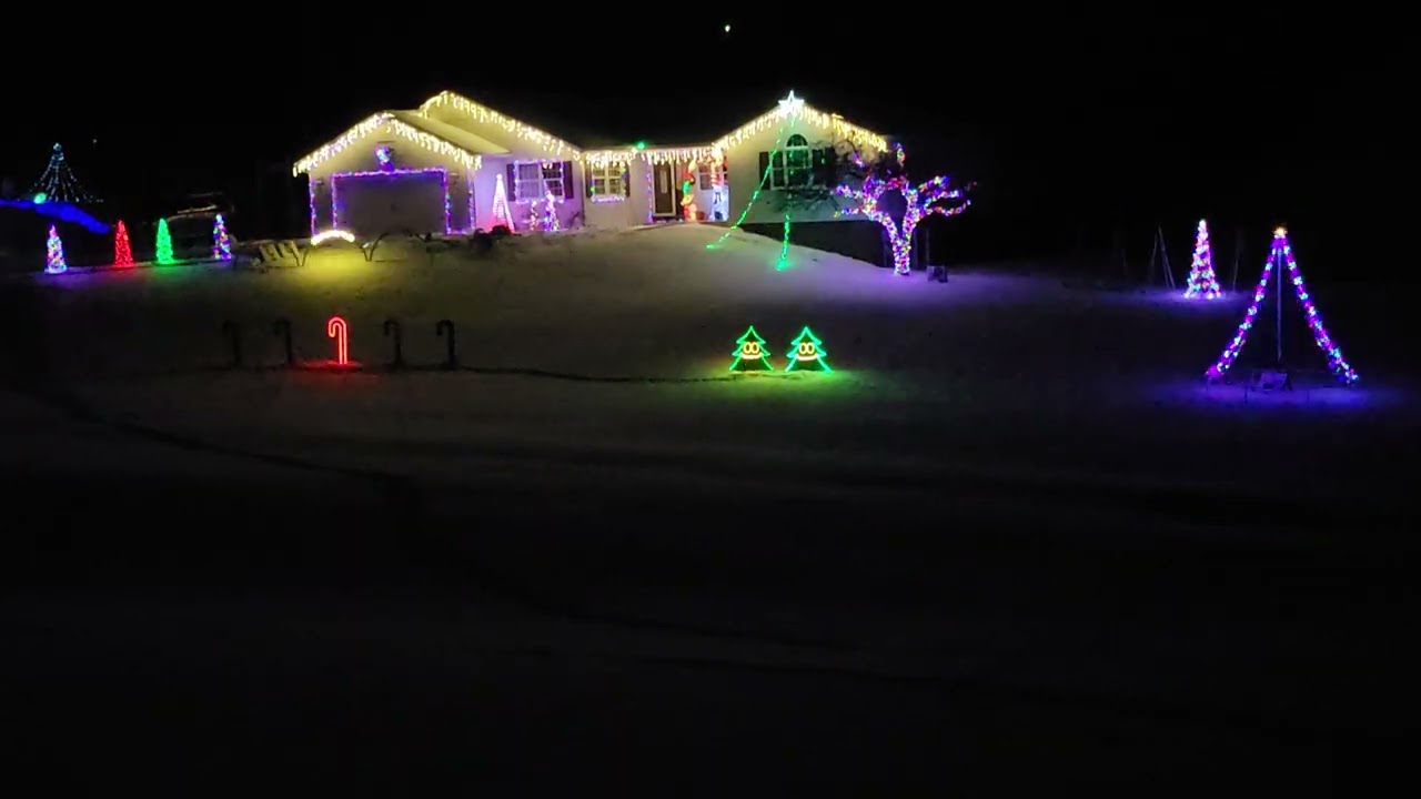 2025 Christmas Light Show I Got The Joy
