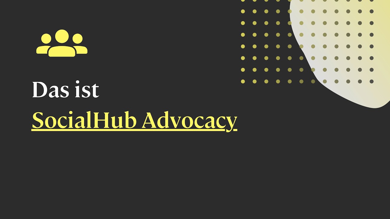 SocialHub Advocacy Intro