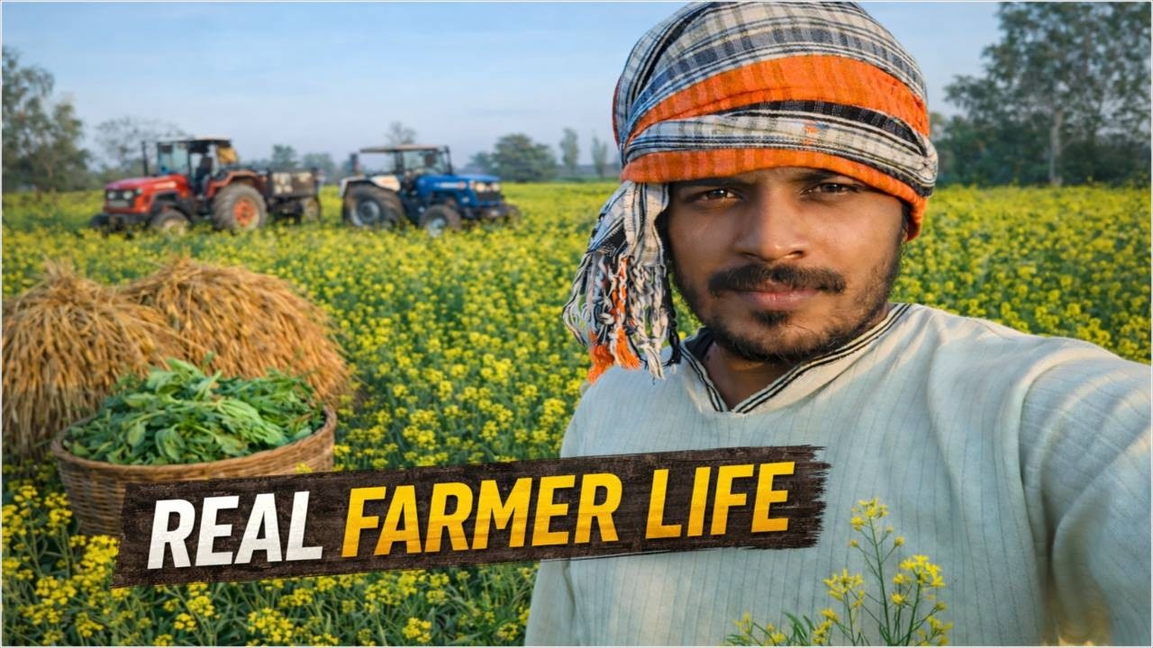 Farmer🌾Life Is Not Easy                           #farming #vlog #viral #hardwork