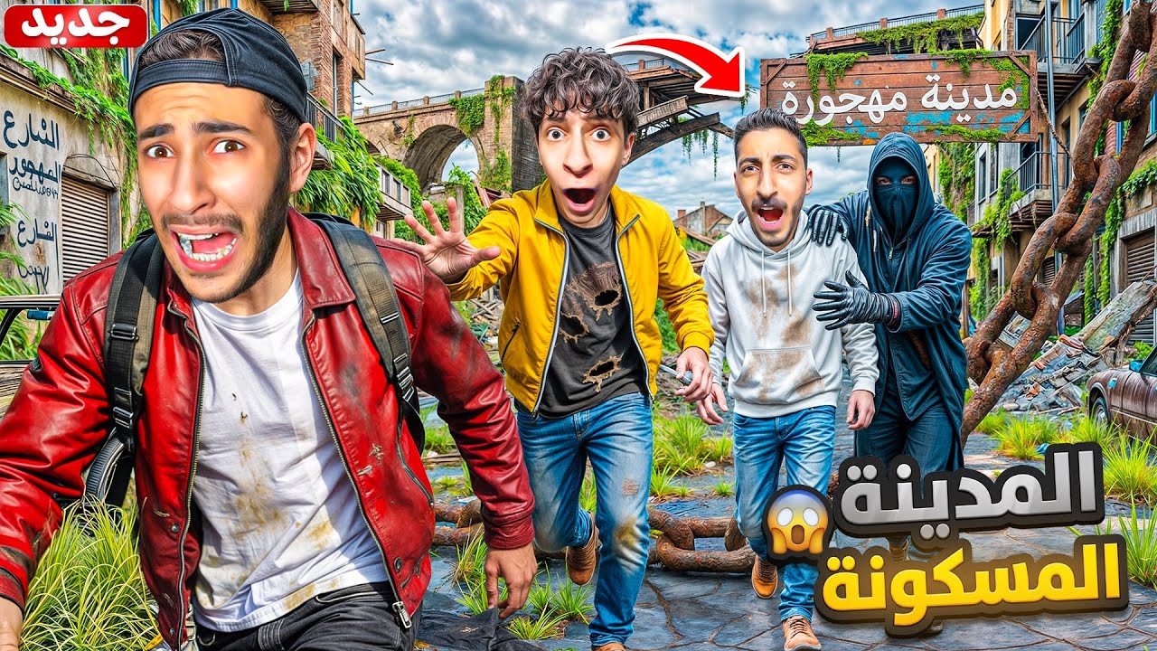 دخلنا اكبر مدينة مسكونة بالعالم🏚️| الأشباح حاصرونا👻(علقنا للأبد)