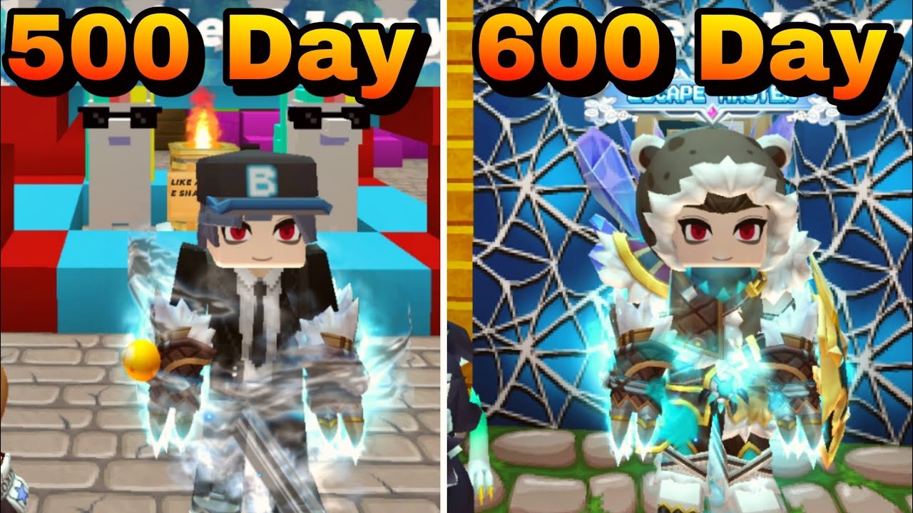 I Spent 600 Days || Skyblock Blockman Go