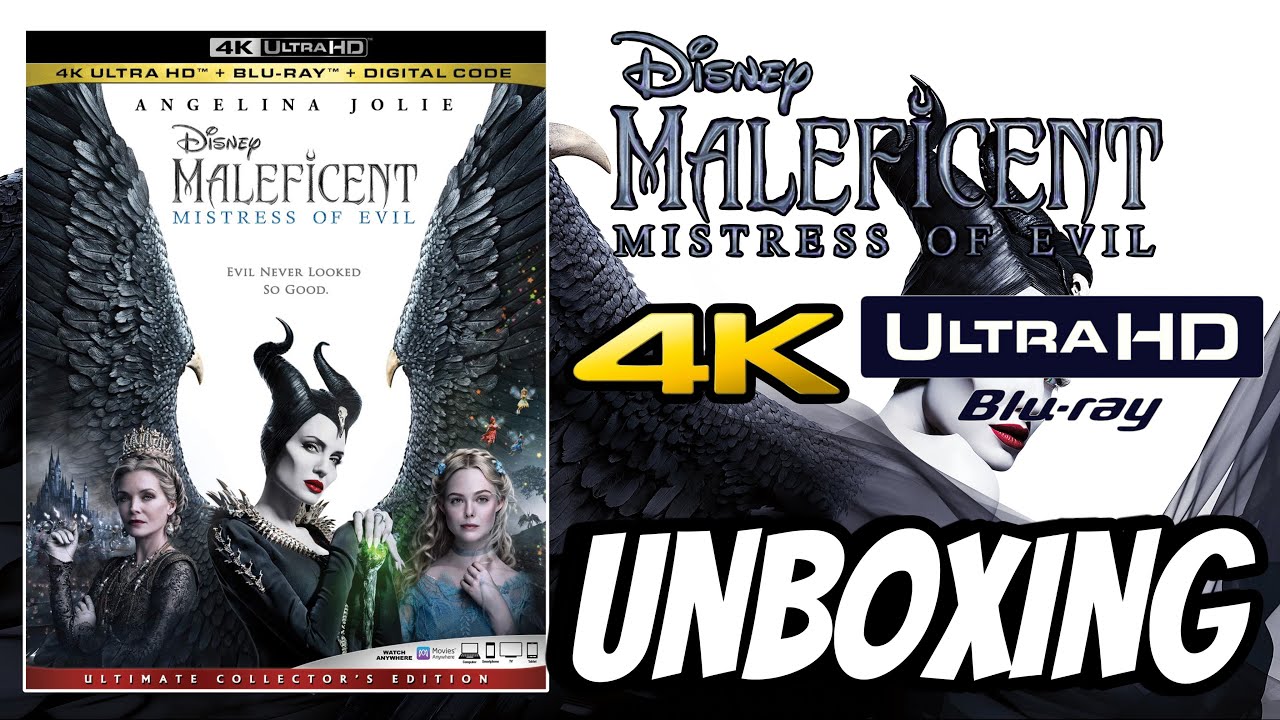 Maleficent: Mistress of Evil (2019) 4K UltraHD Blu-ray Unboxing | Ka-Universe Channel