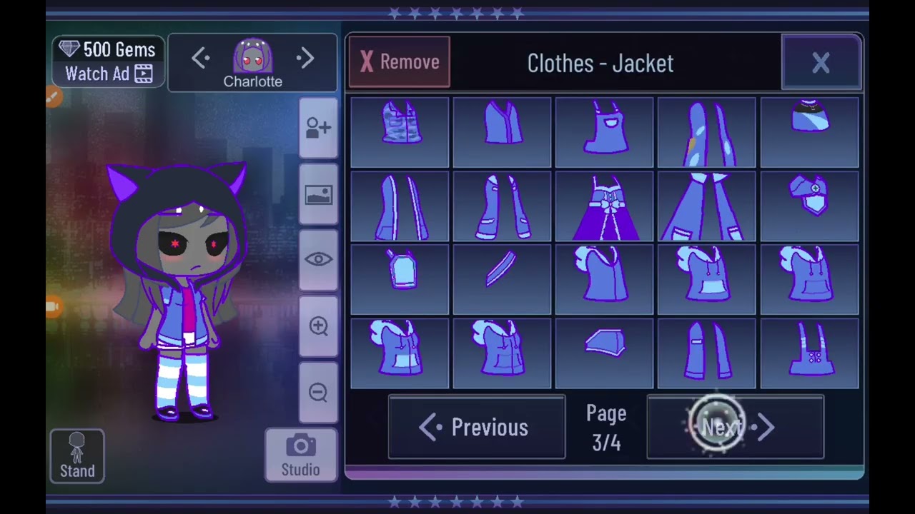 haciendo a jessy cat.exe en gacha club