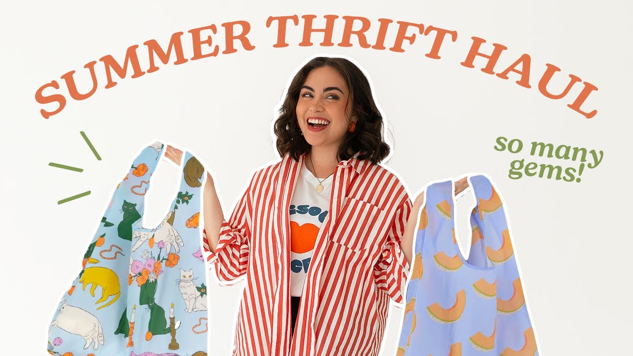 *ultimate* summer THRIFT HAUL ☀️🌴🌺