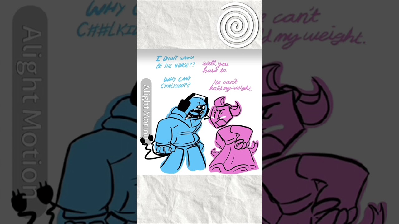 Silly comic #forsaken #comicdub #voiceacting #Astrostudiosoffical
