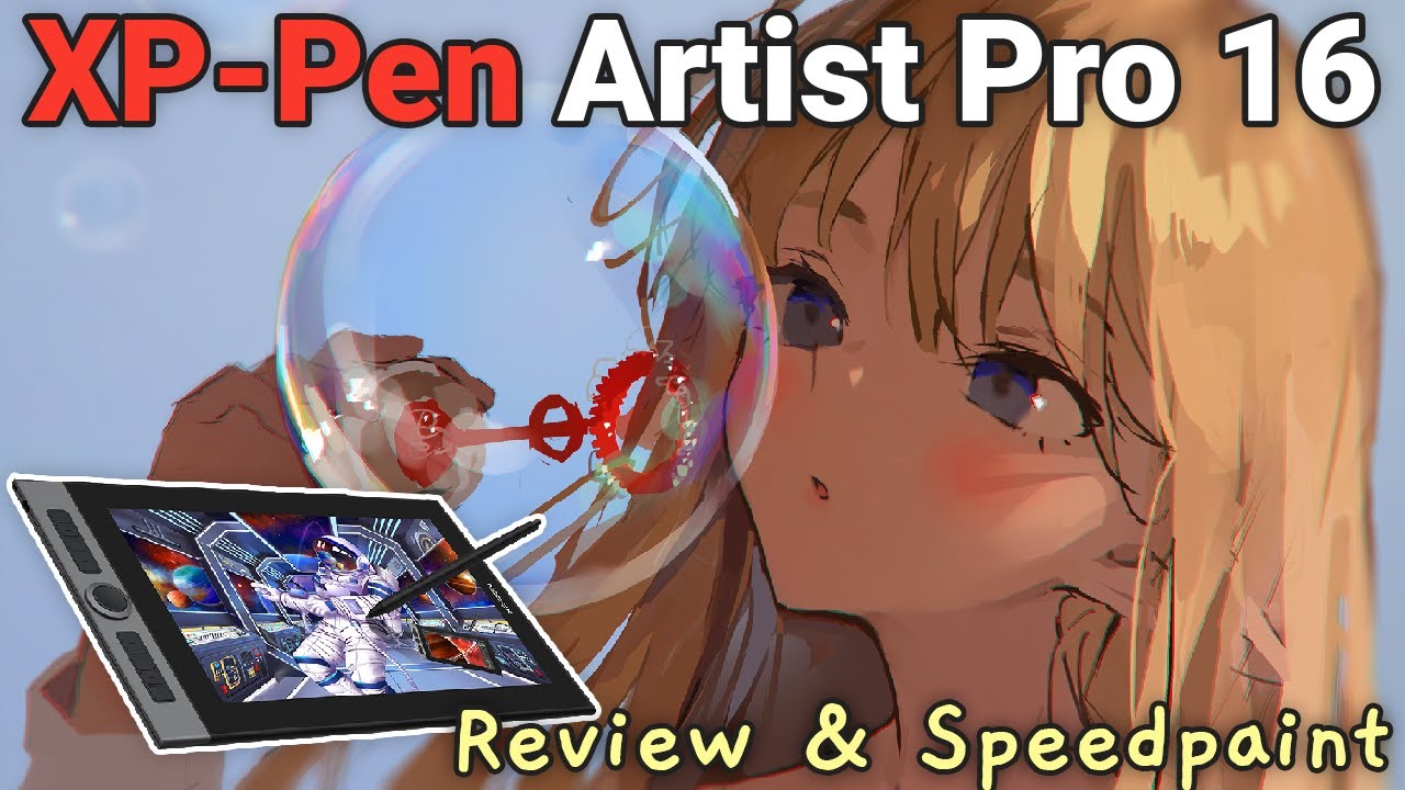 Review: XP-Pen Artist Pro 16 + Speedpaint