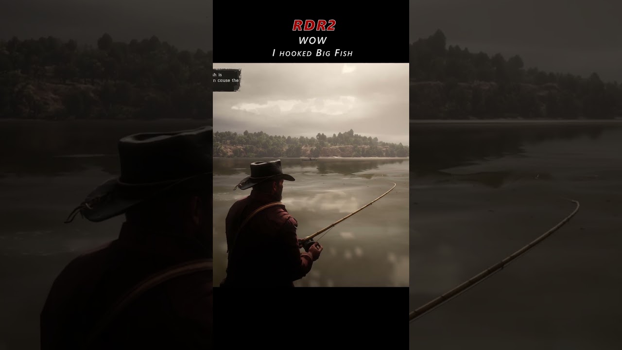 i Hooked Big Fish Like Real World Fishing Moments#90sram #rdr2 #reddeadredemption2 #arthurmorgan