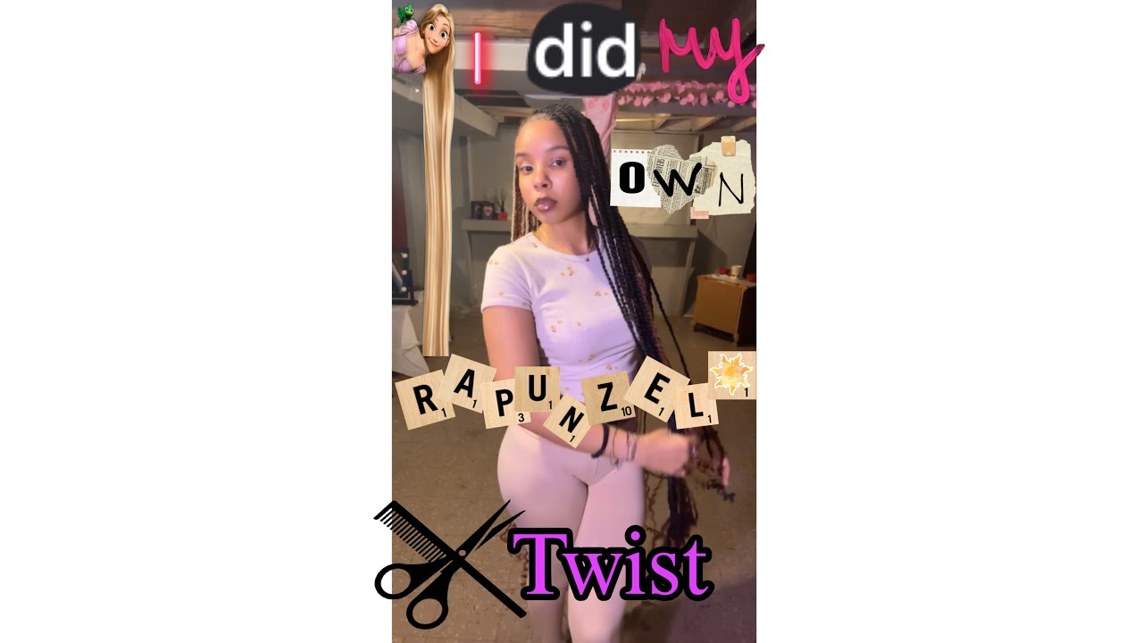 Rapunzel Twist This is what I expect when I say I want my hair done #twist  #hairinspo #rapunzel #fy