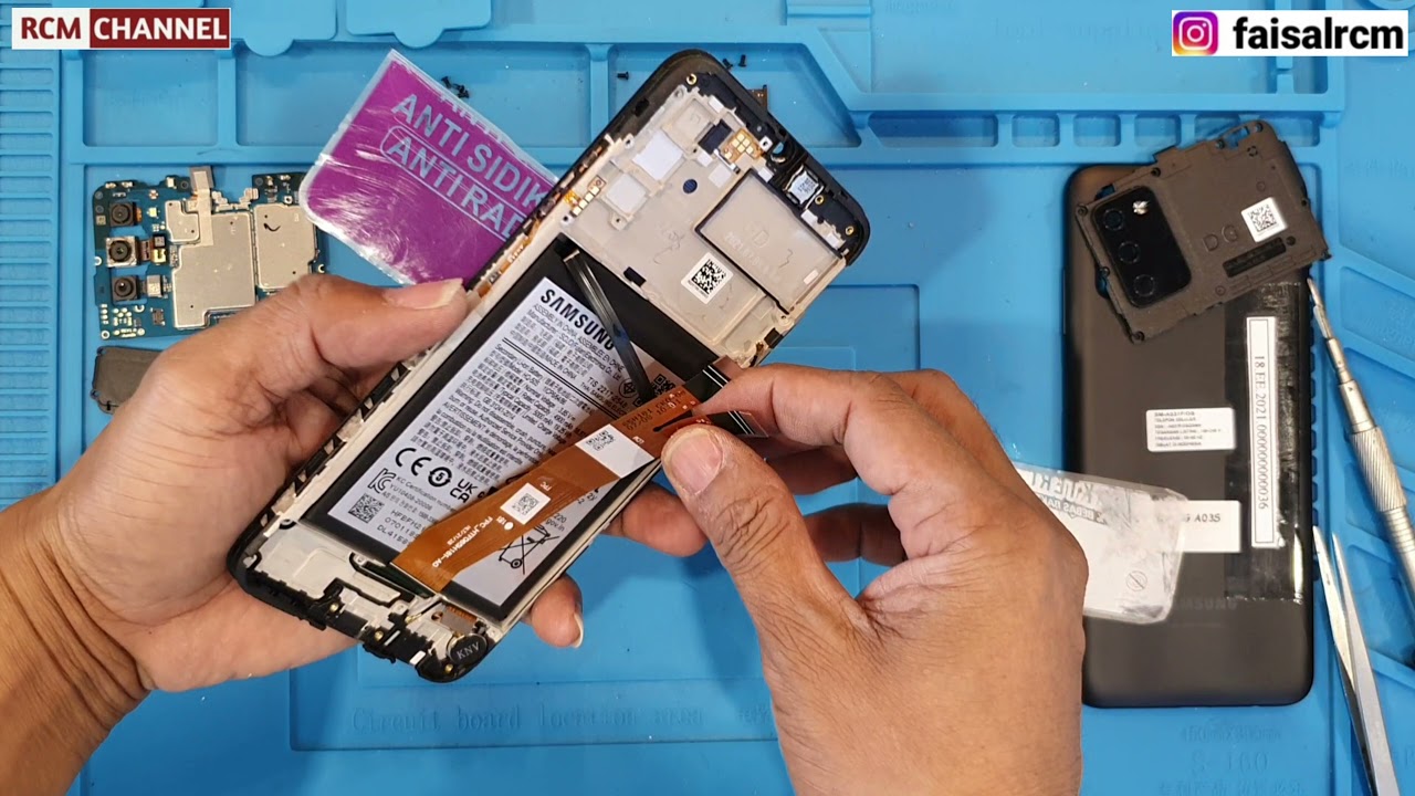 Samsung Galaxy A03s Disassemby