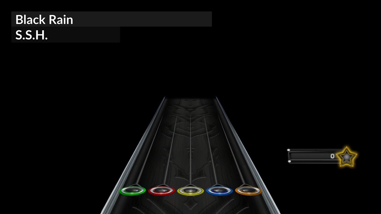 Clone Hero - S.S.H. - Black Rain