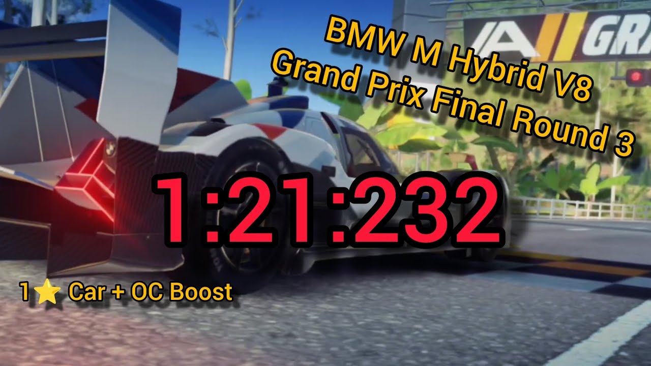 1:21:235 | BMW M Hybrid V8 Grand Prix Final Round 3 | Asphalt Legends 
