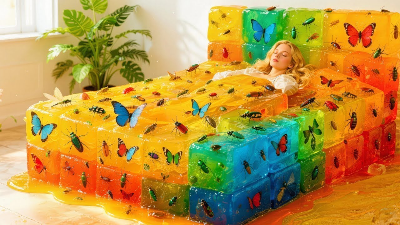 Which Dream Bed Would You Choose? 🦋✨ | Ultimate Oddly Satisfying AI ASMR