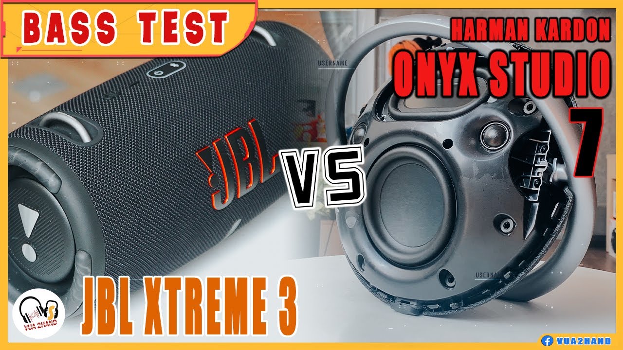 JBL Xtreme 3 & Harman Kardon Onyx Studio 7 l Who win ?! Sound Test