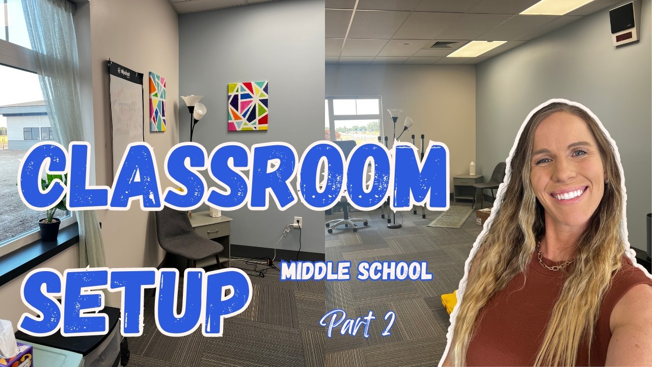 CLASSROOM SETUP Part 2 || Middle School STEM Teacher || 2024-2025