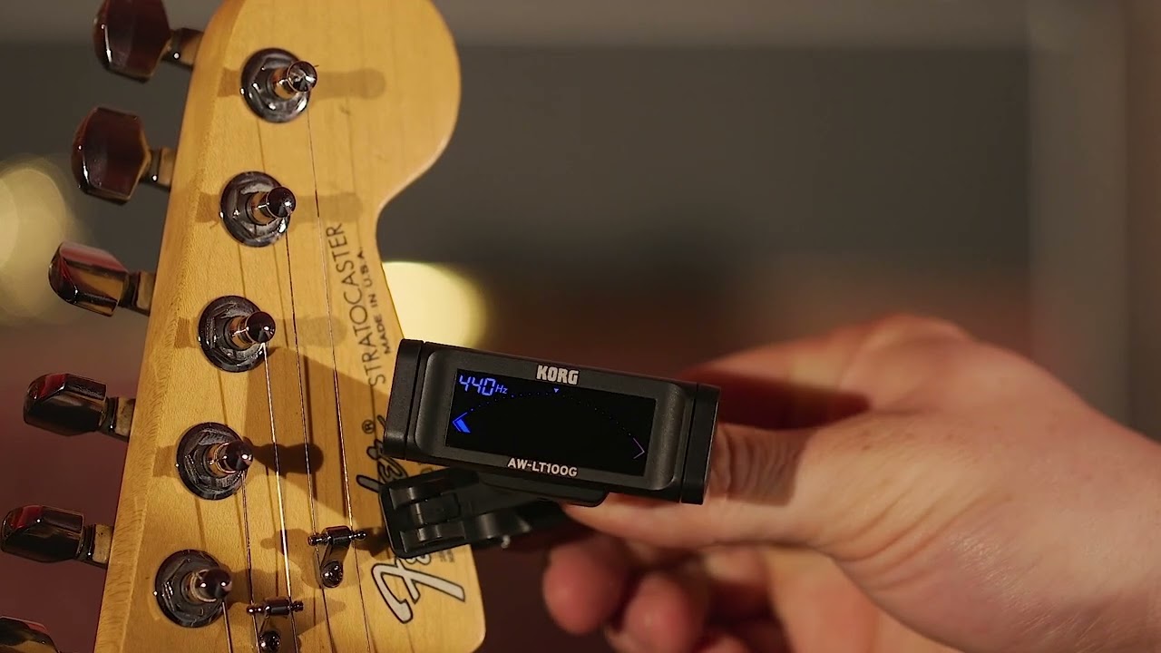 KORG AWLT100G - La soluzione per l'accordatura professionale della chitarra