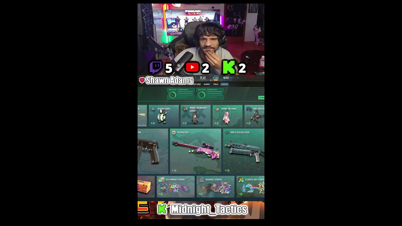 🔴MIDNIGHT TACTICS LIVE -  FRAGING FRIDAYS IN CS2 VERTICAL