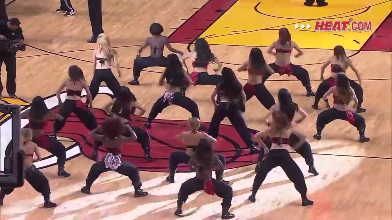 Miami Heat Cheerleaders - Dance Performance | February 21, 2015 | NBA 2014-15 Season