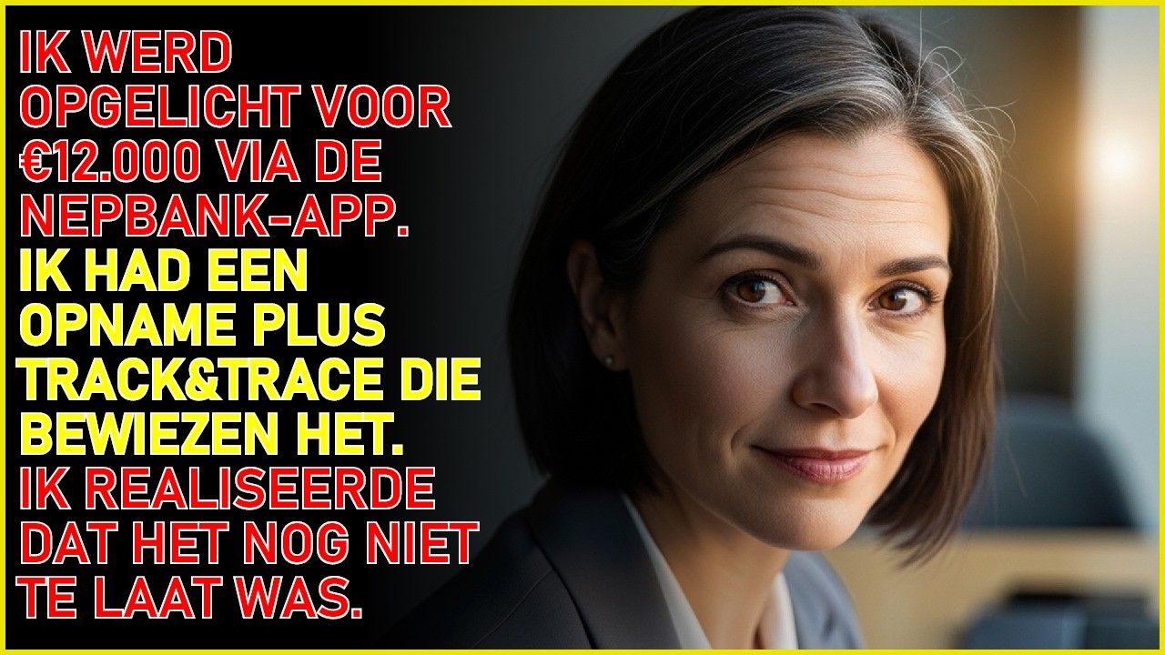 Ik werd opgelicht voor €12.000 via nepbank-app — maar ze wisten niet dat een opname plus track&tr...