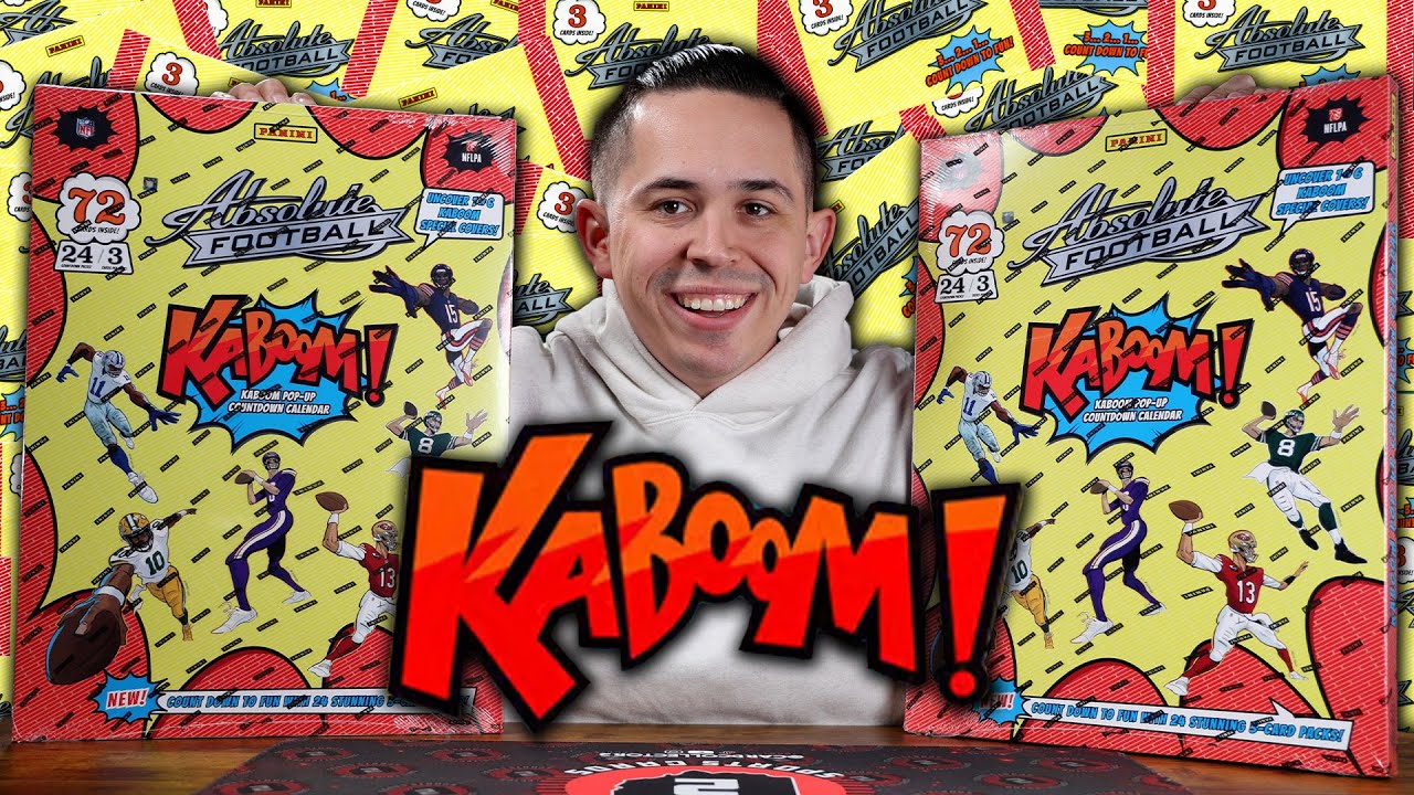 Opening 100 Packs of Absolute Football Chasing Kabooms!💥