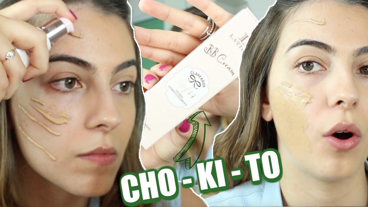 Usei PELA PRIMEIRA VEZ UM PRODUTO e fiquei CHOCADA!!! (Resenha BBcream Latika)