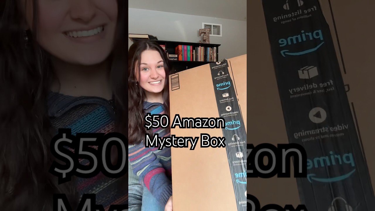 $50 Amazon Mystery Box! #mysterybox #unboxing #shorts #amazon