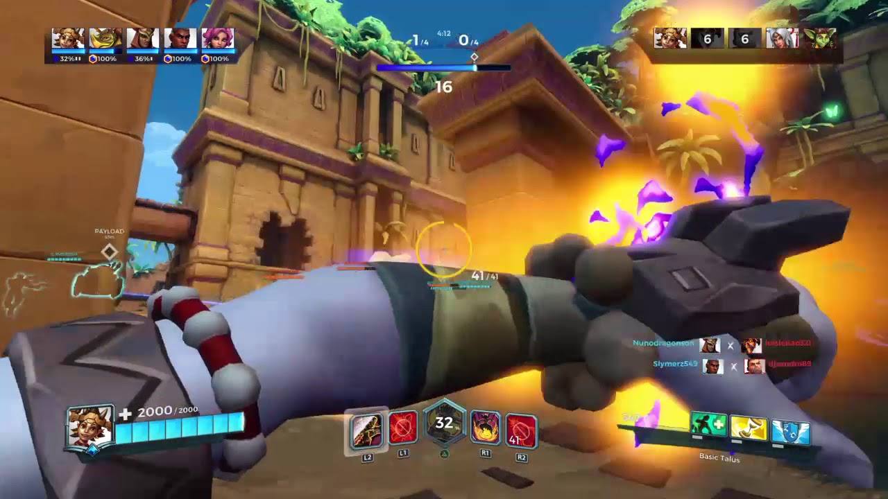 Talus best damage