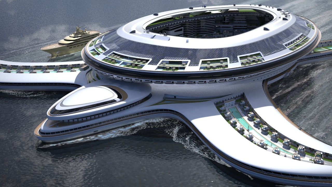 Saudi Arabia's $8 Billion Turtle-Shaped Mega-Yacht (Pangeos)