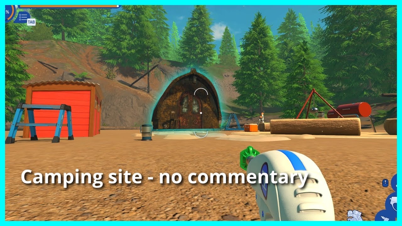 No Commentary Campsite - for sleeping and relaxing - Powerwash simulator 2